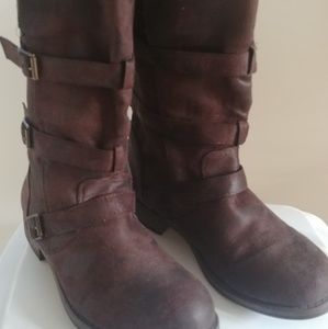 Brown Boots - Size 10